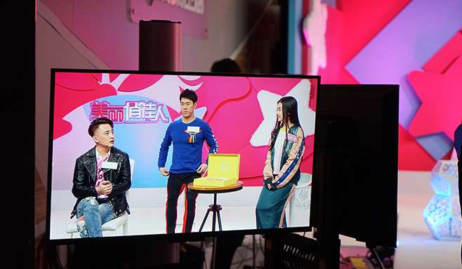 美丽俏佳人节目拍摄现场